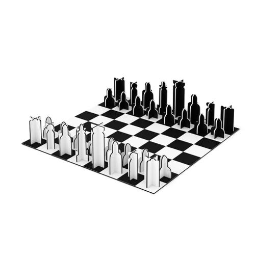 Chocofur cardboard chess preview image